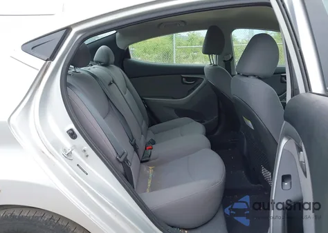 2016 Hyundai Elantra Se z USA, uszkodzony, nr VIN 5NPDH4AEXGH757660